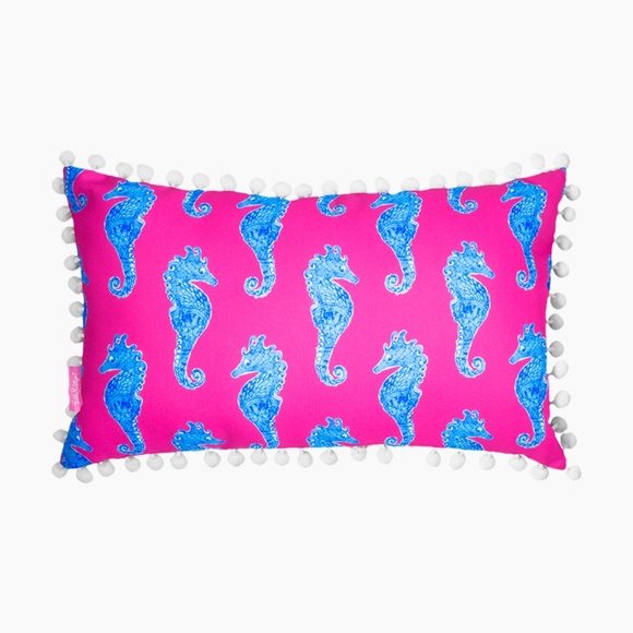 Lilly Pulitzer Other - 💛 Lilly Pulitzer Seahorse Pillow